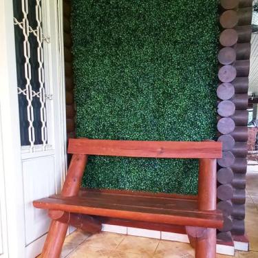 Imagem de 6 Placas de Grama Artificial Buchinho para Jardim Vertical - Vila das 
