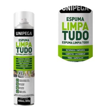 Imagem de Espuma Limpa Tudo Spray 400ml/385g Unipega