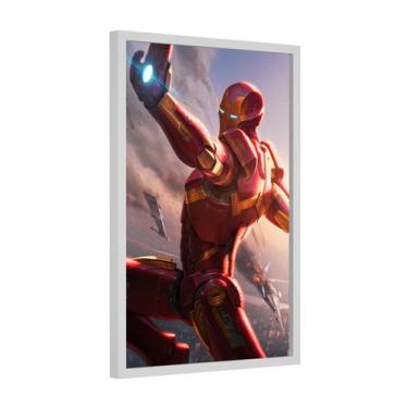 Imagem de Quadro decorativo - homem de ferro iron man - marvel - Cultture, 40x26