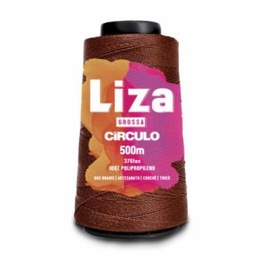 Imagem de Linha para Crochê Liza Grossa 500m - Círculo - Circulo, 7382-CHOCOLATE