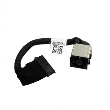 Imagem de HSSDTECH Substituição para Dell G5 15 5587 G7 7588 7577 7587 /VOSTRO 7570 7580 /Inspiron 7577 P72F DC301011F00 Dc Power Jack Cabo de carregamento Conector de tomada de chicote 0XJ39G XJ39G DC3010