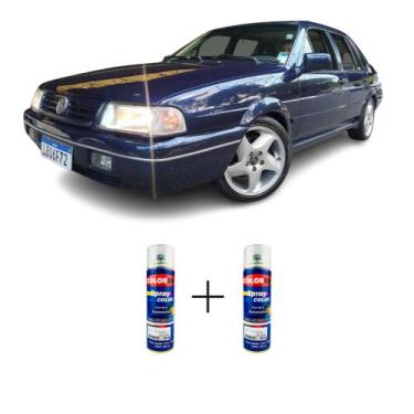 Imagem de SPRAY AUTOMOTIVO Azul Class VW + SPRAY VERNIZ 300ML - Sherwin Williams