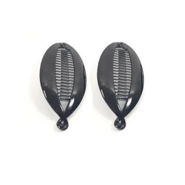 Imagem de kit 2 Presilhas de cabelo estilo banana feminina com pente - Lynx prod