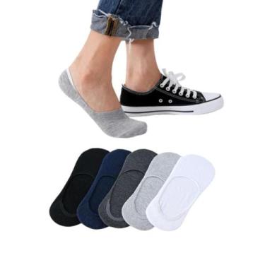 Imagem de Kit Com 24 Pares de Meias Invisível Sapatilha Sapatênis Masculino Soqu