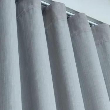 Imagem de Cortina Para Trilho Wave 4,00x2,60 Linho Com Blackout - Salvatex Confe