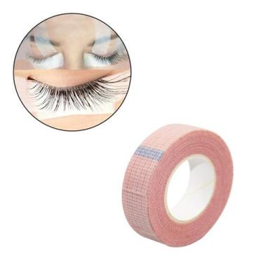 Imagem de Rolo Fita Microporosa para Extensão de Cílios Profissional, Rosa - Art