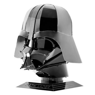 Imagem de Miniatura De Montar Metal Earth Star Wars Darth Vader Helmet, preto