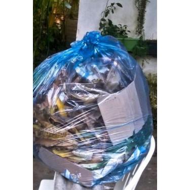 Imagem de 100 Sacos De Lixo 200 Litros Transparente Extra Reforçado - HIGIPACK