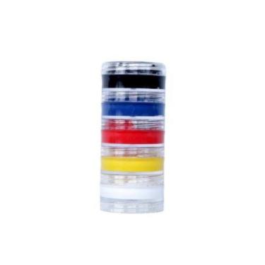 Imagem de Torre de 5 Tintas Cremosas Para Pintura Facial - Rostinho Pintado, PRI