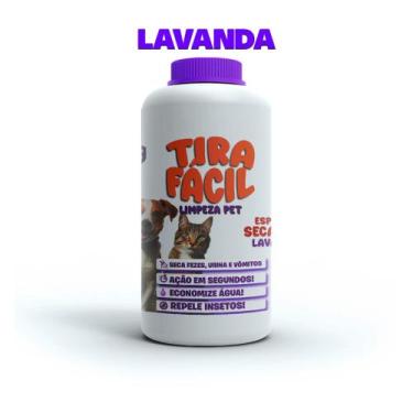 Imagem de Pó Higiênico Tira Fácil 300G SUPER ABSORÇÃO de Xixi e Líq. em Segundos