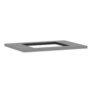 Imagem de Tampo de 70cm x 54,5cm para Cooktop 4 Bocas com Furo de 50cm x 35cm Lu