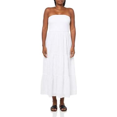 Imagem de Speechless Vestido longo feminino com ilhós, Branco, GG