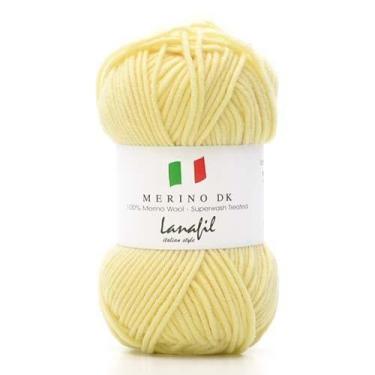 Imagem de Fio Merino DK Superwash 50g - Lanafil, 2934 AMARELO CLARIO