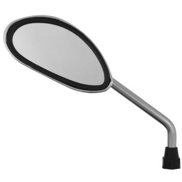 Imagem de Espelho Retrovisor Cromo Forte Esportivo Monaco Yamaha, CROMADO, ESQUE