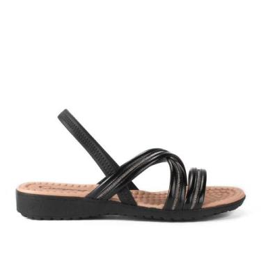 Imagem de Sandalia campesi anabela ref cp502 feminino, 37, Preto
