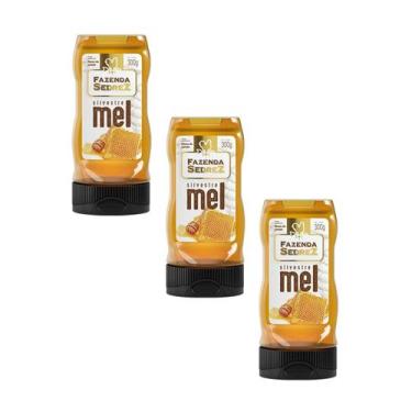 Imagem de Combo Mel Flores do Campo Bisnaga 300g Fazenda Sedrez - 3 unid