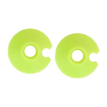 Imagem de UGPLM 2 peças de reposição para cesta de bastões de caminhada, protetores de ponta de reposição para bastões de caminhada, acessório de reposição de, Verde