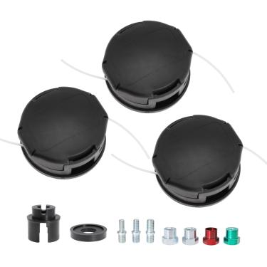 Imagem de Cabeça de aparador para Echo Weed Eater PAS210 PAS211 PAS225 PAS230 para Echo SRM210 SRM211 SRM225 SRM230 para SHINDAIWA C230 C242 C2510 com acessórios (aparador-03-WTS)