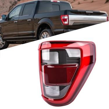 Imagem de Mixizap Conjunto de lanterna traseira de LED preto com substituição do lado direito de ponto cego para Ford F-150 2021 2022 2023 NL3Z13404E