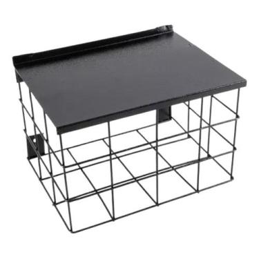 Imagem de Gaiola de Proteção para Câmera de Segurança Cftv Preta - GENERICO