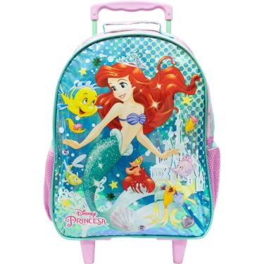 Imagem de Mochila com Rodas 14 Princesas R1 11081 Artigo Escolar XERYUS IMPORTACAO E