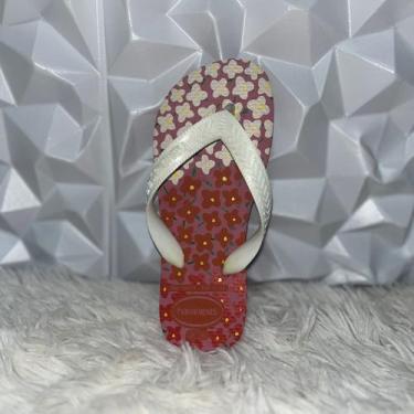 Imagem de Chinelo inf dedo havaianas kids flores 4000052-6162