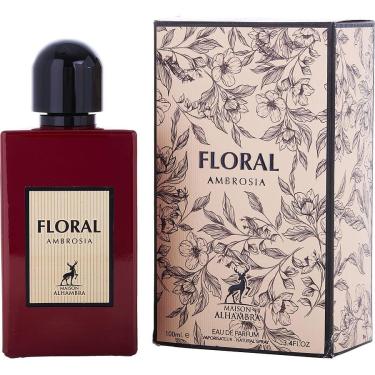 Imagem de Perfume Unisex Maison Alhambra Floral Ambrosia Eau De Parfum Spray 100 Ml
