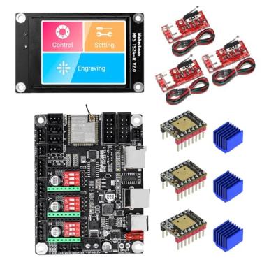 Imagem de YUTREES GRBL Shield Laser Control Card MKS DLC32 V2.1 TS35 LCD CNC Upgrade Controller para Mini Impressora Máquina de Marcação e Gravação (Package*12)