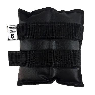 Imagem de Caneleira De Peso Ahead Sports Aff340 6Kg Preta