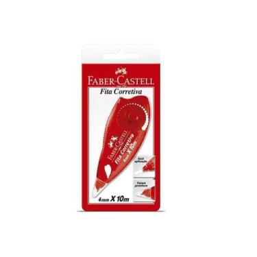 Imagem de Fita Corretiva SM /7072 - 4 mm x 10 m - Faber-Castell - Faber Castell