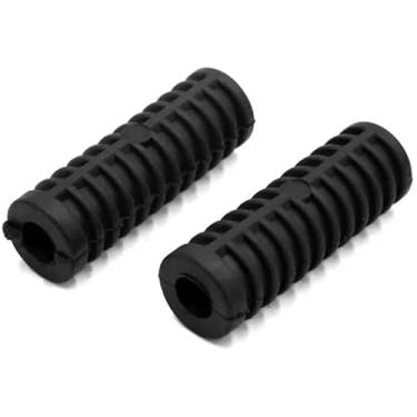 Imagem de Capa de borracha preta para pedal de mudança de marchas para motocicleta, 2 peças, capa protetora para botas de motocicleta, protetor de sapato de câmbio para capa de câmbio, acessórios de guidão de