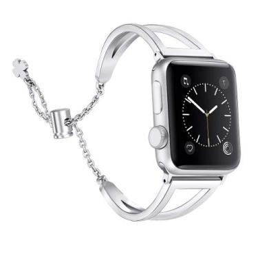 Imagem de Pulseira de relógio Secbolt em aço inoxidável 38 mm 40 mm 41 mm 42 mm
