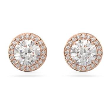 Imagem de Brincos Swarovski stud Una Angelic, Pavé, Branco