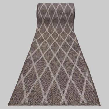 Imagem de Passadeira Trilho 4,5M Sisal Geometrico Nature Geo 66X450 Cm - Tapete 