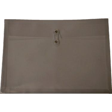 Imagem de Filexec Envelope de poliéster, tamanho ofício, carga lateral, fumaça (pacote com 6) (50065-15100)