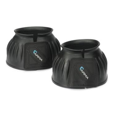 Imagem de (COB, Black) - Shires Touch and Close Over-Reach Boots: Black: Medium