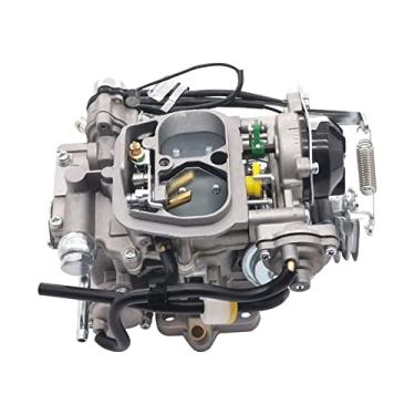 Imagem de Trucktok Carburador de reposição 21100-35520 para carburador de motor 22R 2.4L 3.0L compatível com 1981-1988 Corona Celica PickUp 4 Runner Hilux 2110035520 Electric Choke Carb