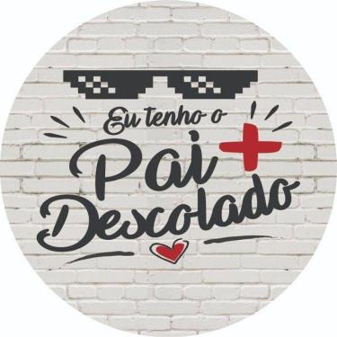 Imagem de Painel Redondo 3D Sublimado Dia Dos Pais Frd-2972