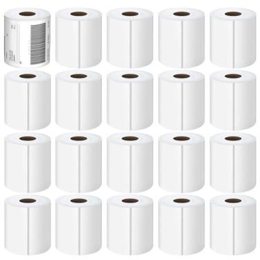 Imagem de Etiquetas Térmicas Muotich 4x6cm - Rolo com 5000 Etiquetas para Impres