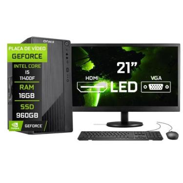 Imagem de Computador Completo Fácil Intel Core i5 11400F (11ª Geração) 16GB DDR4
