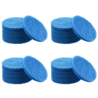 Imagem de CKDFK 4 peças de filtro de filtro de fio dental para aquário compatíveis com acessórios de reposição de filtro de canister Fx4, Fx5, Fx6 (azul, 24 peças)