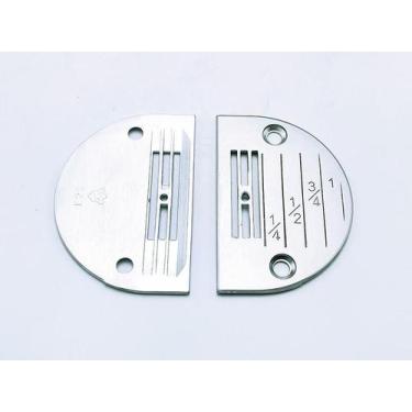 Imagem de Chapa Agulha 4 Carreiras Furo 22 Máquina Reta E-22 QX - QXyun