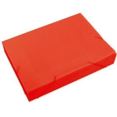 Imagem de Pasta Polionda 5.5cm Vermelha Golden Kraft, Unico