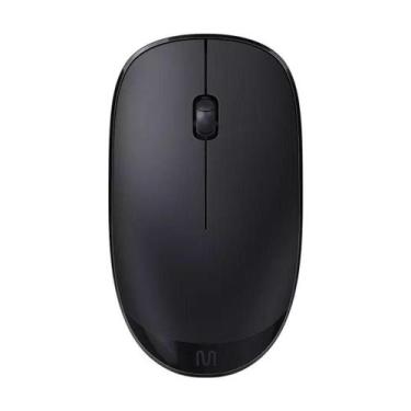 Imagem de Mouse Sem Fio Ms300 1200 Slim Preto Mo380 Novo - Multilaser