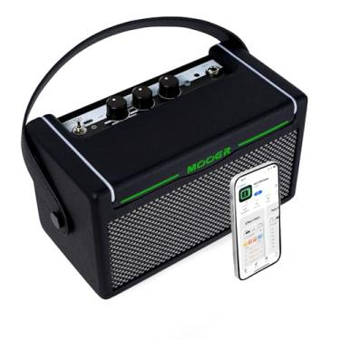 Imagem de MOOER Amplificador De Guitarra Sd10I 10W Para Prática Com Aplicativo Efeitos Inteligentes, Luz Led Portátil Stero Sound, 49 Tipos, 52 Modelos Amplificador, Loop, Bateria Eletrônica, Afinador Baixo (