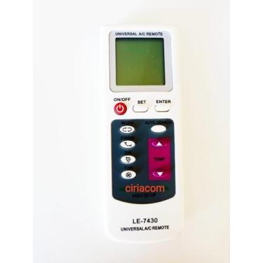 Imagem de Controle Remoto Universal Max 100 para Ar Condicionado Split Ou Portát