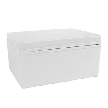 Imagem de WALFRONT Componentes Mecânicos à Prova d'água Caixa Elétrica Com Placa de Montagem IP67 Caixa de Junção Externa de Plástico ABS 200 X 150 X 100mm para Projeto Elétrico