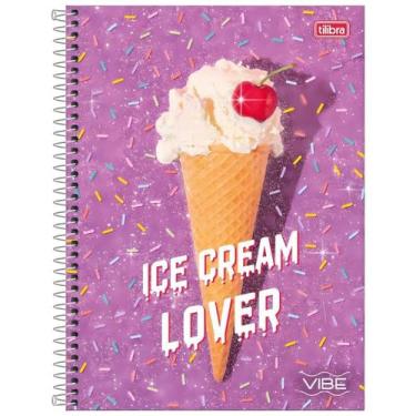 Imagem de Caderno De 10 Materias Vibe Feminino 160fls Capas Sortidas - Tilibra