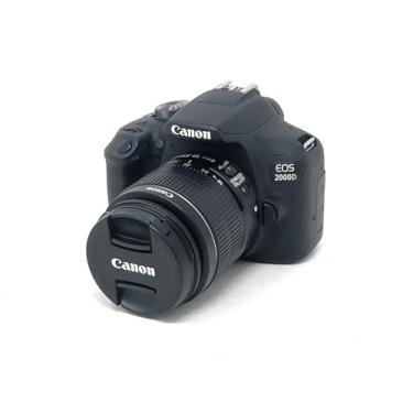 Imagem de Canon Câmera EOS 2000D DSLR e lente EF-S 18-55 mm f/3.5-5.6 is II, preta