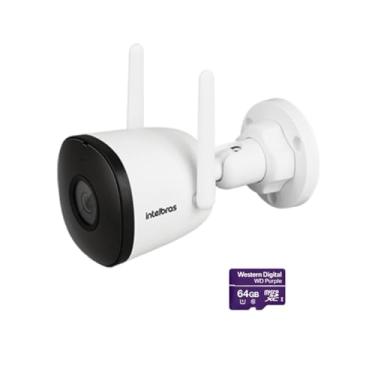 Imagem de Câmera de Segurança Wi-Fi IM5 SC Full HD IP67 + Cartão Micro SD Para CFTV 64GB WD Purple